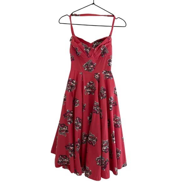 Anthropologie Girls From Savoy Halter Dress, 0 - Picture 2 of 3